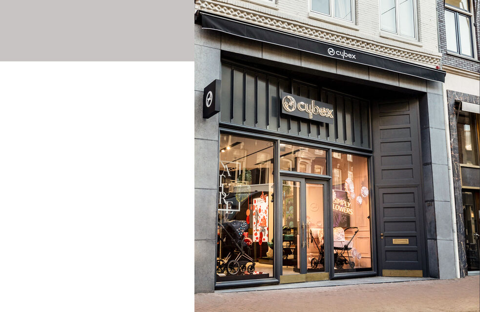 CYBEX Amsterdam Flagship Store Bild