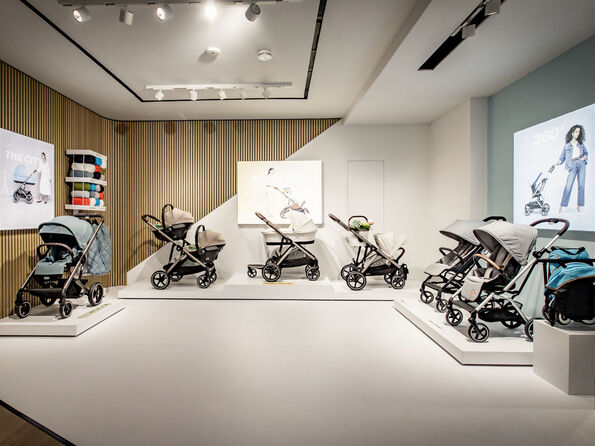 CYBEX Amsterdam Flagship Store Bild