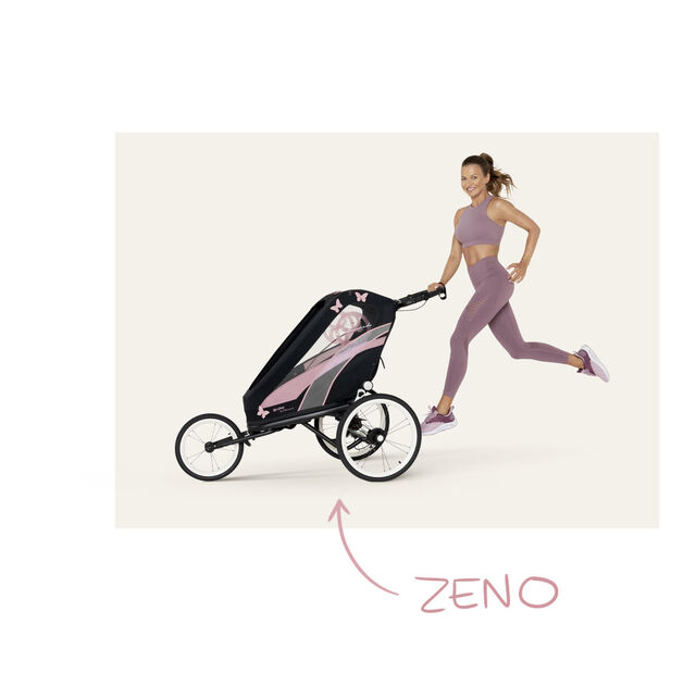 Rimorchio multisport ZENO Cybex Gold Collezione Sport by Anna Lewandowska