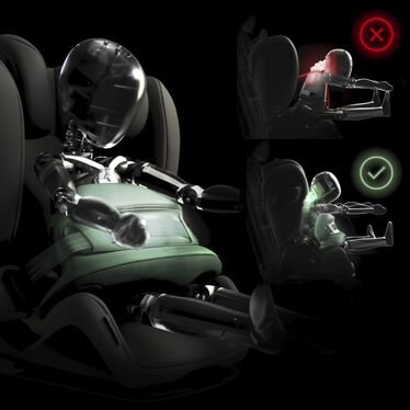 The brand new Cybex Pallas G I-Size Car Seat: Impact Shield Car