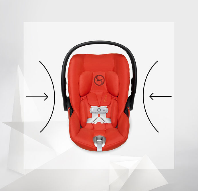 Cybex Platinum Cloud Q Car Seats Energy-Absorbing Shell Image