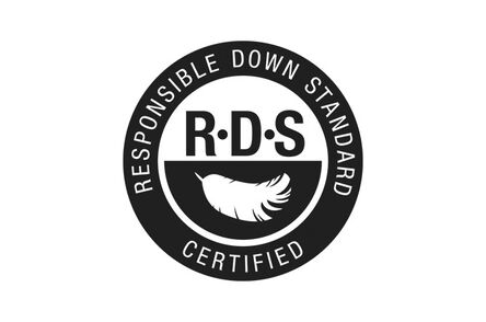 Enchimento de penugem com certificação RDS