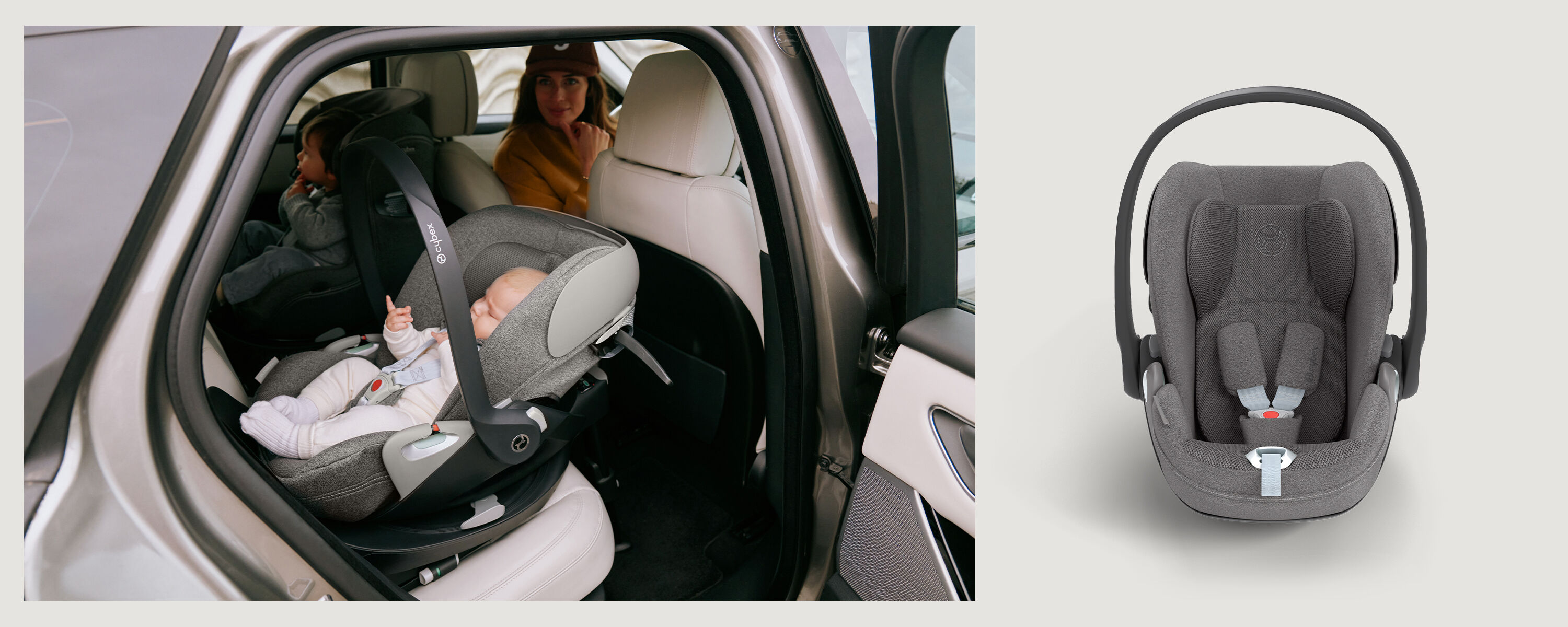 CYBEX Cloud T i-Size infant car seat ׀ Ergonomic Comfort
