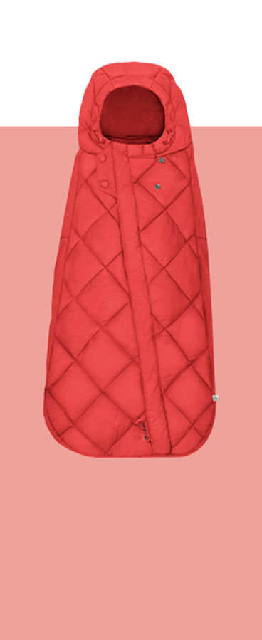 CYBEX Gold Snøgga 2 Mini Footmuff Hibiscus Red