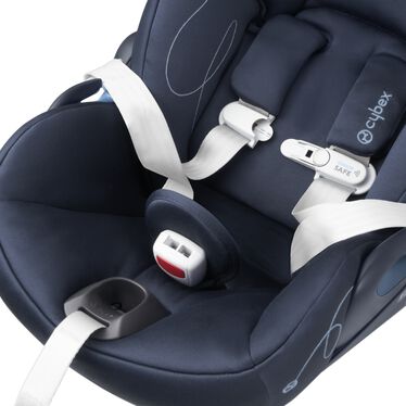 Cybex - Cloud G Lux SensorSafe Comfort Extend Infant Car Seat, Moon Bl