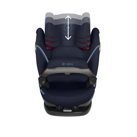 Height-adjustable headrest