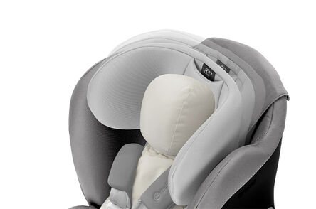 Internationally Patented 3-Position Reclining Headrest