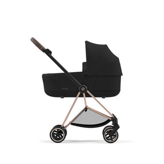 CYBEX Platinum Pushchair Mios Lux Carry Cot shown on Mios Frame