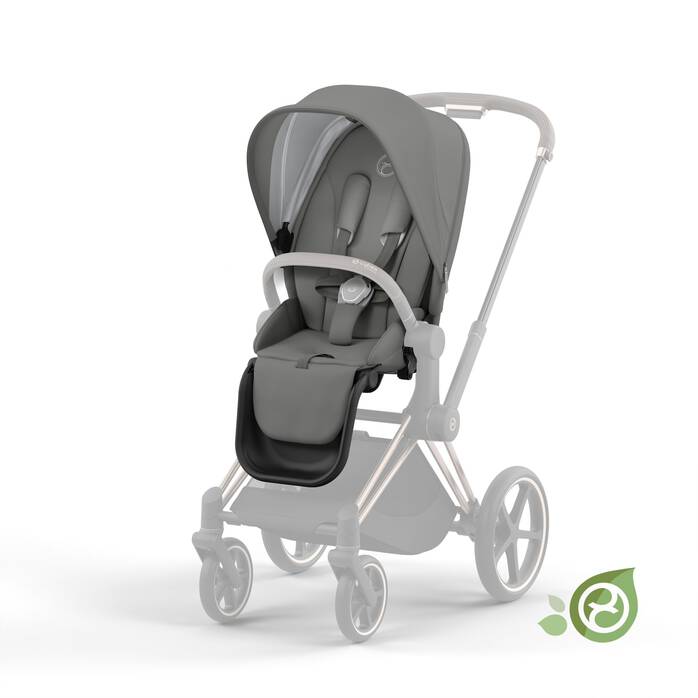 CYBEX Priam Stoelpakket - Pearl Grey in Pearl Grey large afbeelding nummer 1