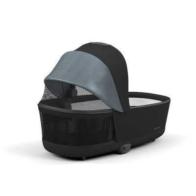 Priam Lux Carry Cot - Deep Black