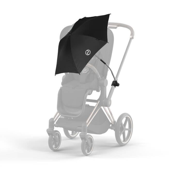 CYBEX Platinum Pushchair Parasol - Black in Black large image number 2