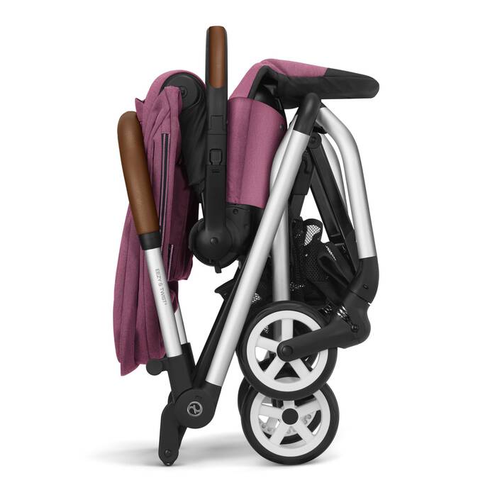 CYBEX Eezy S Twist 2 – Magnolia Pink (rám v barvě Silver) in Magnolia Pink (Silver Frame) large číslo snímku 4