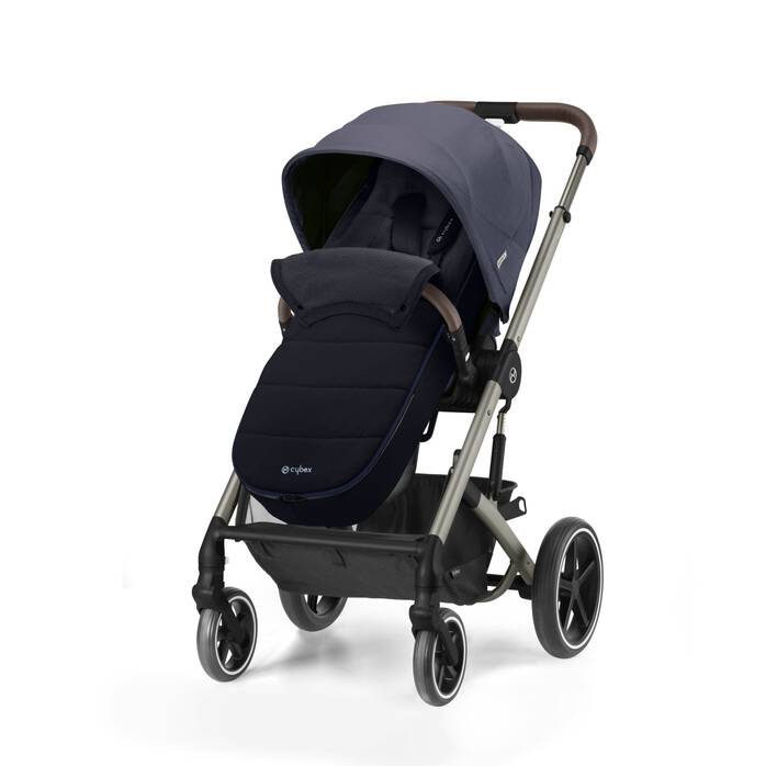 CYBEX Gold Footmuff - Ocean Blue in Ocean Blue large image number 5