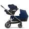 CYBEX Gazelle S - Navy Blue (châssis Taupe) in Navy Blue (Taupe Frame) large numéro d’image 3 Petit