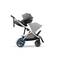 CYBEX e-Gazelle S - Stone Grey (châssis Silver) in Stone Grey (Silver Frame) large numéro d’image 5 Petit