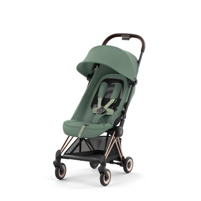 CYBEX Coya - Leaf Green (Rosegold Frame) in Leaf Green (Rosegold Frame) large image number 3