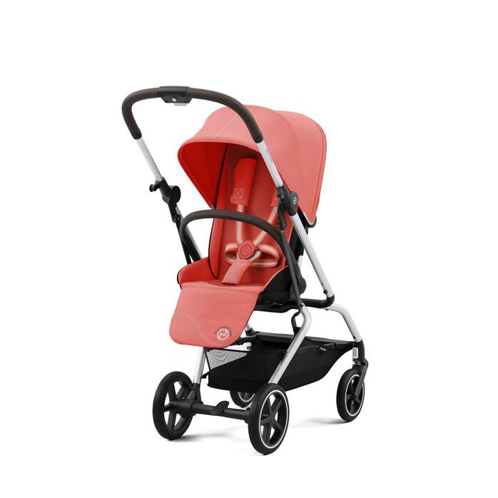 CYBEX Eezy S Twist+2 2023 - Hibiscus Read in Hibiscus Red (Silver Frame) large bildnummer 1