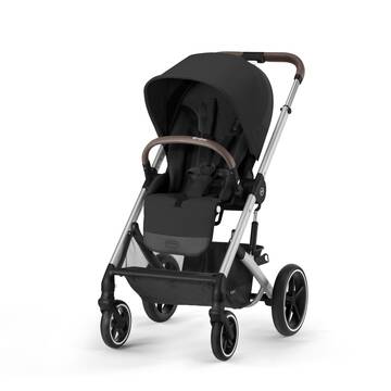 CYBEX Balios S Lux - Moon Black (Silver Frame) in Moon Black (Silver Frame) large image number 1