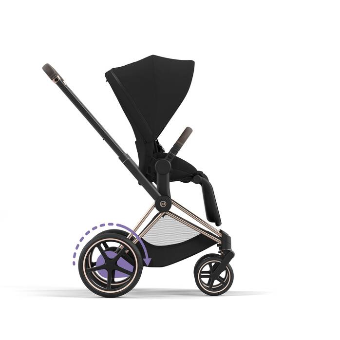 CYBEX e-Priam Frame - Rosegold in Rosegold large image number 7