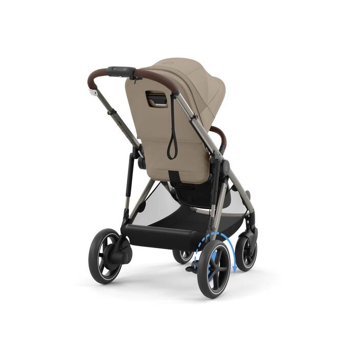 CYBEX e-Gazelle S - Almond Beige (Taupe Frame) in Almond Beige (Taupe Frame) large image number 8