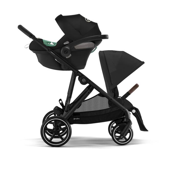 CYBEX Gazelle S - Moon Black (châssis Black) in Moon Black (Black Frame) large numéro d’image 3