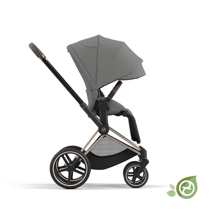 CYBEX Priam Sittdel – Pearl Grey in Pearl Grey large bildnummer 5