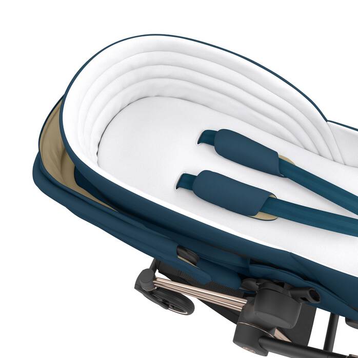 CYBEX Platinum Lite Cot - Mountain Blue in Mountain Blue large image number 4