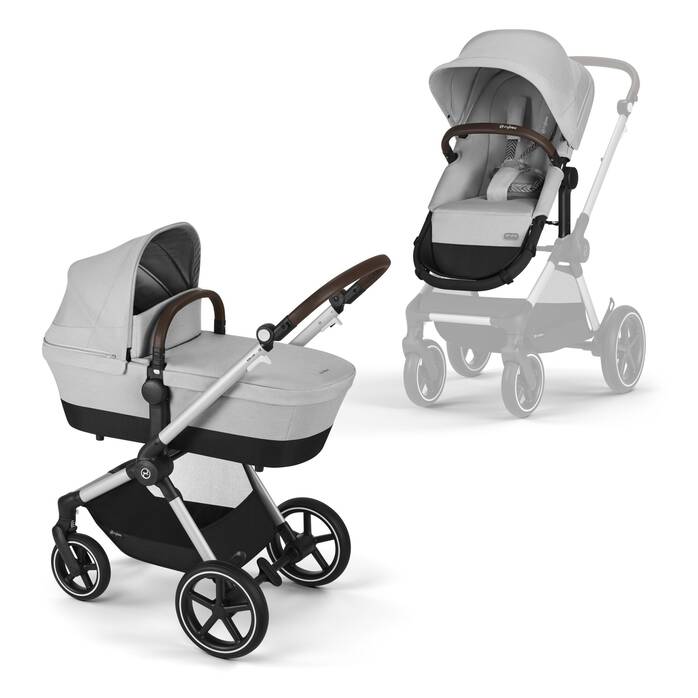 CYBEX Eos Lux – Lava Grey (rám v barvě Silver) in Lava Grey (Silver Frame) large číslo snímku 1