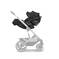 CYBEX Cloud G Lux with SensorSafe - Moon Black in Moon Black large image number 6 Small