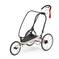 CYBEX Zeno Frame - Creme With Orange Details in Creme With Orange Details large image number 1 Small