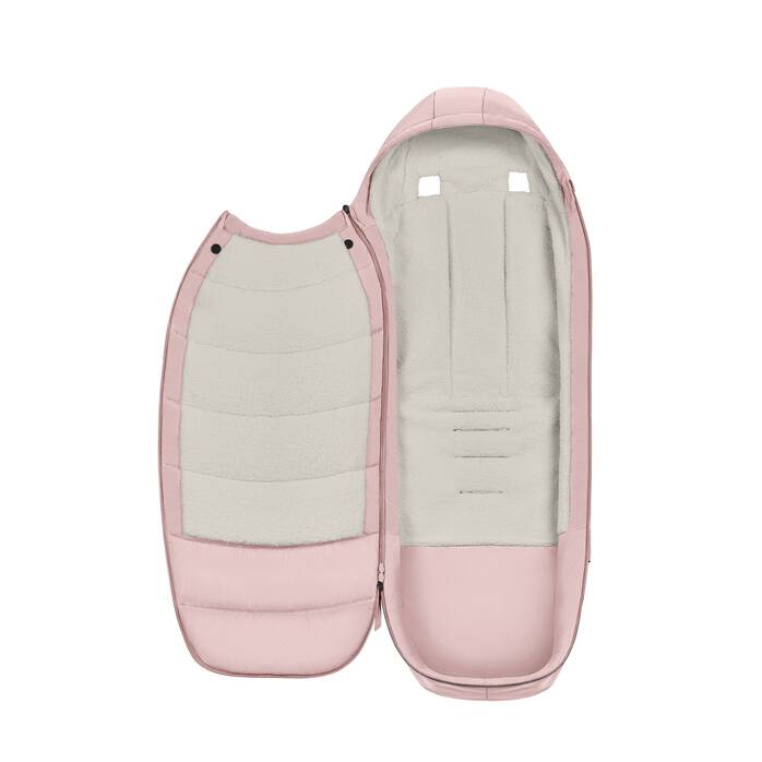 CYBEX Fusak Platinum Footmuff – Peach Pink in Peach Pink large číslo snímku 3