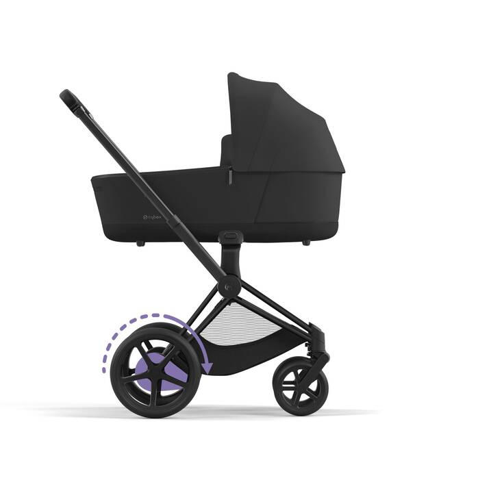 CYBEX Podvozek e-Priam – Matná černá in Matt Black large číslo snímku 4