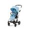 CYBEX Eezy S Twist+2 2023 - Beach Blue in Beach Blue (Silver Frame) large číslo snímku 2 Malé