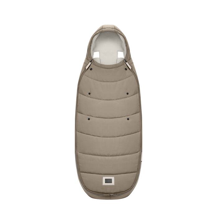 CYBEX Platinum Footmuff - Cozy Beige in Cozy Beige large afbeelding nummer 1