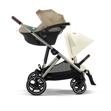 CYBEX Gazelle S – Seashell Beige (rám ve variantě Taupe) in Seashell Beige (Taupe Frame) large číslo snímku 3