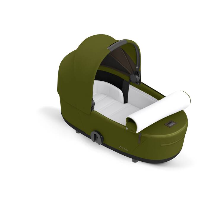 CYBEX Mios Lux Carry Cot - Khaki Green in Khaki Green large image number 2