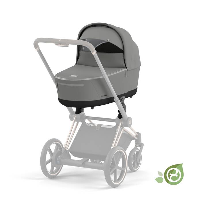 CYBEX Priam Lux Carry Cot - Soho Grey in Pearl Grey large afbeelding nummer 6