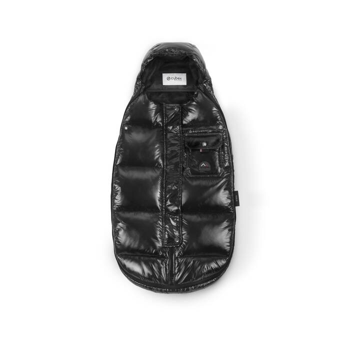 CYBEX Platinum Winter Footmuff Mini - Deep Black in Deep Black large Bild 2