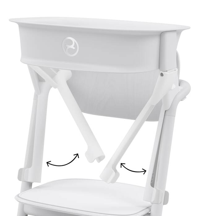 CYBEX Lemo Learning Tower Set - All White in All White large afbeelding nummer 3