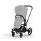 CYBEX Priam chassi - Chrome With Black Details in Krom med svarta detaljer large bildnummer 2 Liten