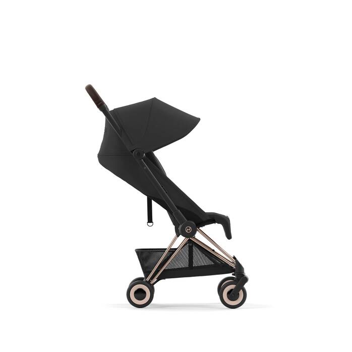 CYBEX Coya - Sepia Black (Rosegold Frame) in Sepia Black (Rosegold Frame) large image number 4