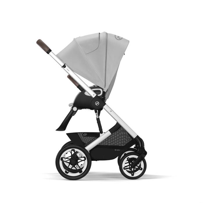 CYBEX Talos S Lux – Lava Grey (silberner Rahmen) in Lava Grey (Silver Frame) large