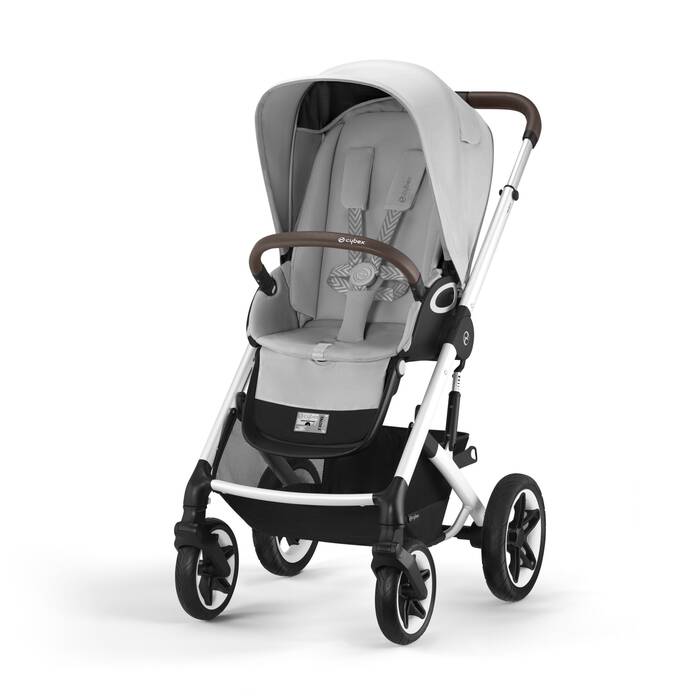 CYBEX Talos S Lux – Lava Grey (silberner Rahmen) in Lava Grey (Silver Frame) large