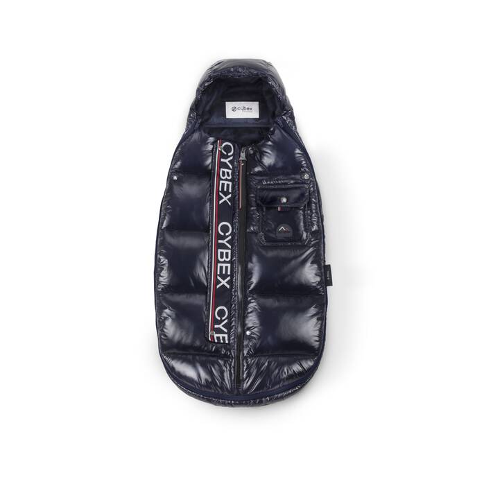 CYBEX Platinum Winter Footmuff Mini - Nautical Blue in Nautical Blue large image number 1