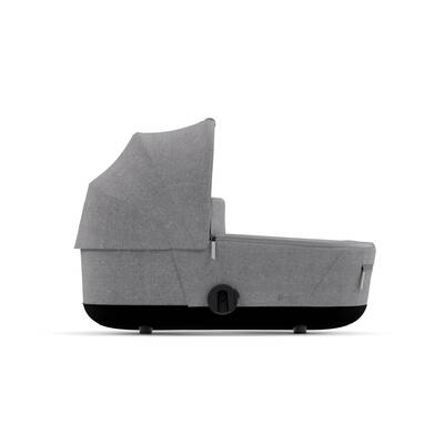 Mios Lux Carry Cot - Manhattan Grey Plus