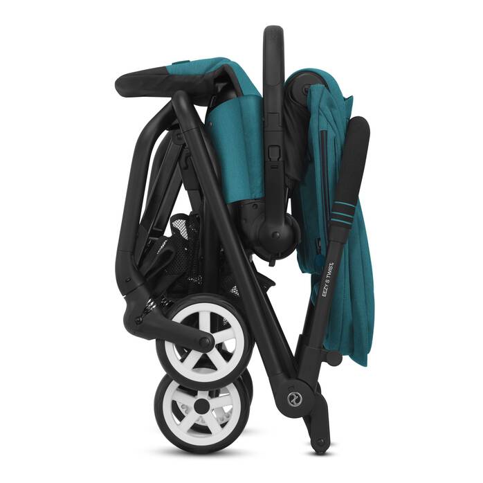 CYBEX Eezy S Twist 2 - River Blue (Black Frame) in River Blue (Black Frame) large image number 5