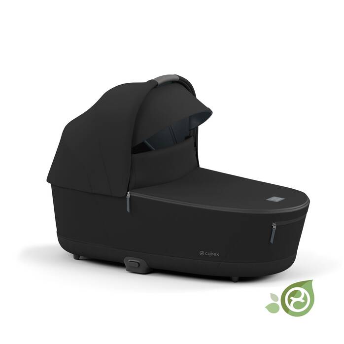 CYBEX Priam Lux Carry Cot - Onyx Black in Onyx Black large afbeelding nummer 3