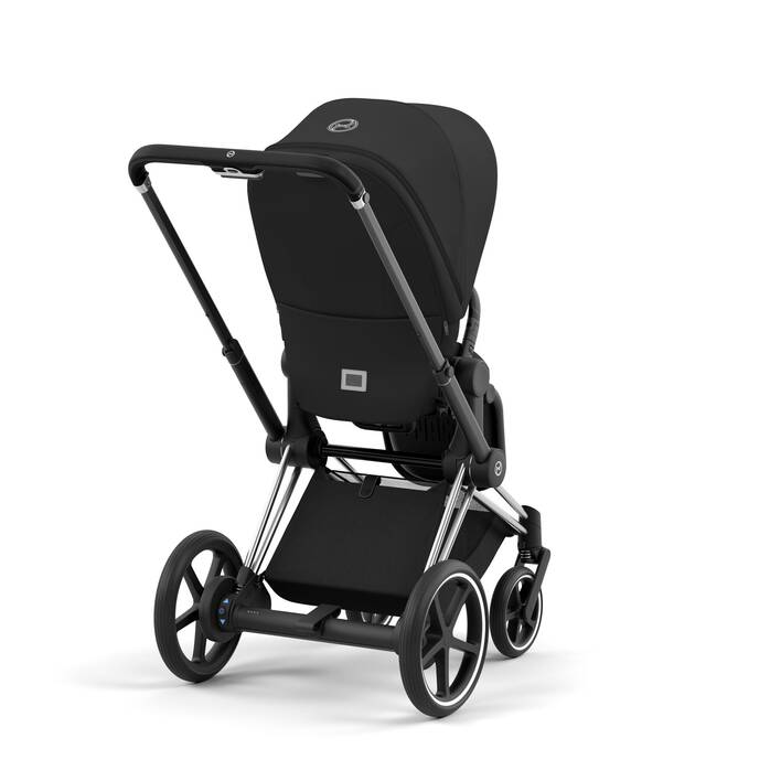 CYBEX e-Priam Frame - Chrome With Black Details in Chrome With Black Details large image number 7