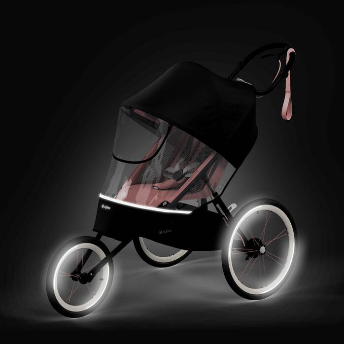 CYBEX Avi Rain Cover - Transparent in Transparent large image number 2