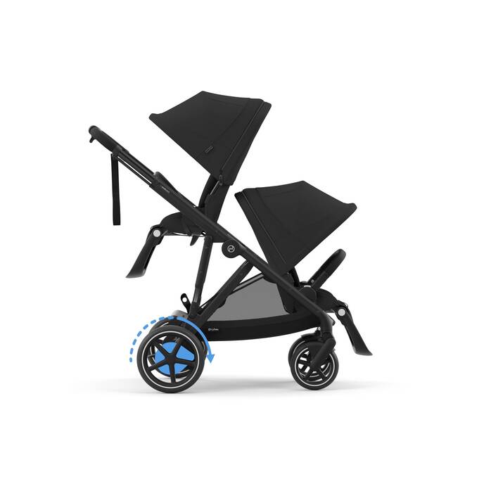 CYBEX e-Gazelle S - Moon Black (Black Frame) in Moon Black (Black Frame) large